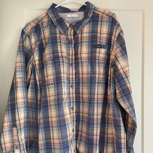 NEW Columbia Men’s PFG Super Tamiami Long Sleeve Shirt - size 3x